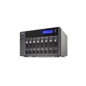QNAP TVS-871 - NAS-Server - SATA 6Gb/s - RAID 0, 1, 5, 6, 10, JBOD, 5 Hot Spare - Gigabit Ethernet - iSCSI (TVS-871-I5-8G)