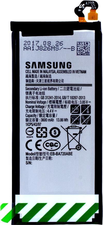 Samsung INCELL BATTERY PACK-EB-BA720ABE 3600 30 (EB-BA720ABE)