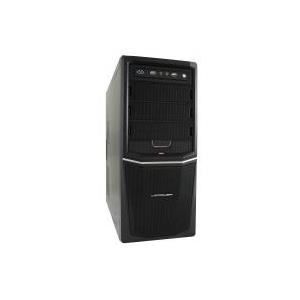 LC Power Pro-Line Pro-924B - Midi Tower - ATX - Stromversorgung 420 Watt (ATX12V 1,3) - Schwarz - USB/Audio (PRO924B)