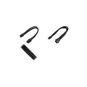 Nanoxia 8-Pin PCI-E Verlängerung - Stromkabel - PCI-Express-Stromversorgung, 8-polig - PCI-Express-Stromversorgung, 8-polig - Schwarz - 30cm - Einzelsleeve (900100022)