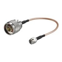 Wentronic goobay - Antennenadapter - N-Anschluss (M) bis RP-SMA (W) - 15cm - Koax - RG-316 (51689)