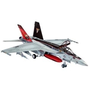 Revell F/A-18E Super Hornet - 1:144 - Montagesatz - Flugzeugzelle - Boeing F/A-18E/F Super Hornet - Militärflugzeug - Kunststoff (MR-63997)