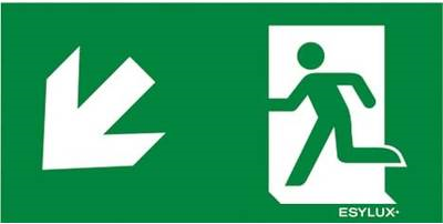 ESYLUX EN10077593 Piktogramm Rettungsweg (EN10077593)