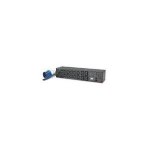 Schneider Electric APC Metered Rack PDU - Stromverteilungseinheit (Rack - einbaufähig) - Wechselstrom 230 V - Ethernet 10/100 - Eingabe, Eingang IEC 60309 32A - Ausgangsanschlüsse: 16 (IEC 60320 C13, IEC 60320 C19) - 2U - für P/N: AR3100, AR3150, SMX
