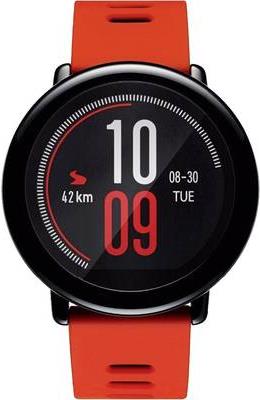 Xiaomi Mi Amazfit Pace - 46 mm - intelligente Uhr mit Band - Silikon - rot - Anzeige 3,4 cm (1,34) - 4GB - Wi-Fi, Bluetooth - 54,5 g (15638)