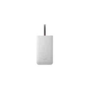 Samsung Fast Charge Portable Battery Pack EB-PG950 - Ladegerät 5100 mAh - 2 A - Fast Charge - 1 Ausgabeanschlussstellen (USB (nur Strom)) - auf Kabel: Micro-USB - Grau - für Galaxy S8, S8+ (EB-PG950CSEGWW)