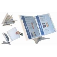 WEDO Tischständer KEBA-Display, mit ERGOGRIP Ordner, 56 mm ERGOGRIP-Ordner einfach einclipsen, 6 Neigungswinkel ein- (58501)