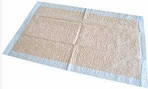 HYGOSTAR Bettunterlage CARE, 400 x 600 mm, 6-lagig, weiß hautfreundliche PP-Oberseite, flüssigkeitsdichte PE - 1 Stück (52796)