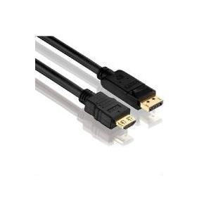 Purelink PureInstall - Videokabel - DisplayPort / HDMI - HDMI (M) bis DisplayPort (M) - 3,0m - Dreifachisolierung - Schwarz (PI5100-030)