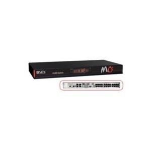 Lindy KVM Switch MC5 - KVM-Switch - PS/2 - CAT5 - 24 x KVM port(s) - an Rack montierbar (32367)