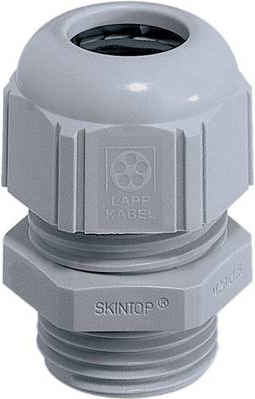 LappKabel Kabelverschraubung M32 Polyamid Silber-Grau (RAL 7001) SKINTOP® STR-M32 1 St. (53111140)
