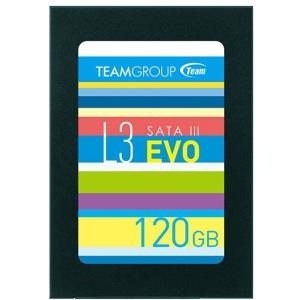 Team Group L3 EVO - SSD - 120GB - intern - 6,4 cm (2.5) - SATA 6Gb/s - Schwarz (T253LE120GTC101)