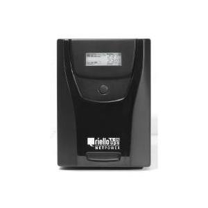 Riello UPS Net Power NPW 1000 - USV - Wechselstrom 220/230/240 V - 600 Watt - 1000 VA - RS-232, USB - Ausgangsanschlüsse: 4 - Dunkelgrau (NPW 1000)