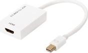 ADATTATORE ATTIVO MINI DISPLAYPORT MASCHIO - HDMI FEMMINA BIANCO