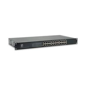 LevelOne GEP-2421W150 - Switch - 24 x 10/100/1000 (PoE) - an Rack montierbar - PoE+ (150 W) (GEP-2421W150)
