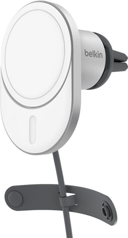 Belkin BoostCharge Pro Grigio (BOOSTCHARGE MAGNET KABELLOSES - QI215W OHNE KFZ-NETZTEIL WEI)