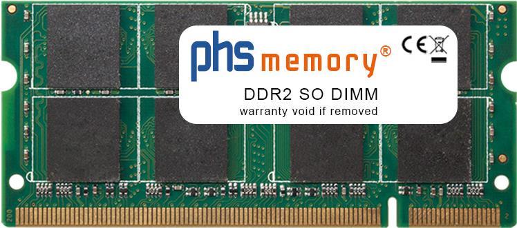 Memoria PHS 2GB RAM per HP Pavilion HDX9301 DDR2 SO DIMM 667MHz PC2-5300S (SP271440)