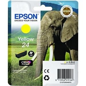 Epson 24 - 6er-Pack - Gelb - Tintenpatrone (C13T24244012)