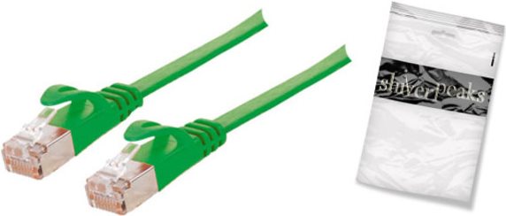 shiverpeaks BASIC-S -Cavo grezzo Cat.7 - 1 m - RJ-45 - RJ-45 - maschio/maschio -Cavo grezzo Cat.7 - U/FTP (STP) - verde (BS7551