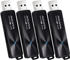 ADATA - USB-Flash-Laufwerk - 64 GB - USB 3.1 Gen 1 - Schwarz