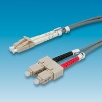 ROLINE LWL-Kabel 50/125µm LC/SC, grau 5m (21.15.9855)