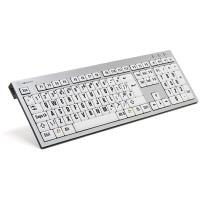Logickeyboard XLPrint - USB - Büro - QWERTY - UK Englisch - Verkabelt - PC / Server (LKB-LPRNTBW-AJPU-UK) Logickeyboard XLPrint - USB - Büro - QWERTY - UK Englisch - Verkabelt - PC / Server (LKB-LPRNTBW-AJPU-UK)