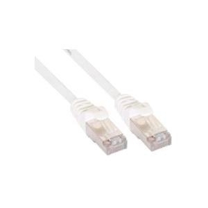 Cavo patch - SF-UTP - Cat.5e - bianco - 15 m