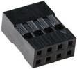 MPE-Garry 430-2-024-X-KS0 24 pole PCB wire to board female cable plug with 2.54mm raster. Type: 24 pin 24 pol kab.deel fe dual (430-2-024-X-KS0)