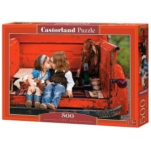 Castorland First kiss 500 pcs - Traditionell - Kinder - Kinder & Erwachsene - 9 Jahr(e) - Junge/Mädchen - Innenraum (52523)
