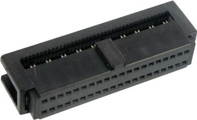 Pfosten-Steckverbinder mit Zugentlastung Rastermass 1.27 mm Polzahl Gesamt 60 (1589661)