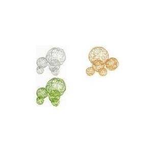 Deko-Kugeln aus Draht, apfelgrün Durchmesser: 1 x 80 mm, 3 x 50 mm, 6 x 30 mm - 1 Stück (81691) Deko-Kugeln aus Draht, apfelgrün Durchmesser: 1 x 80 mm, 3 x 50 mm, 6 x 30 mm - 1 Stück (81691)