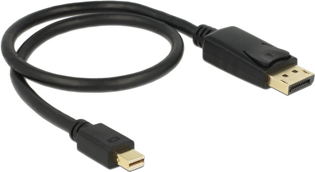 Delock Cavo Mini DisplayPort 1.2 maschio DisplayPort maschio 4K 60 Hz 05 m