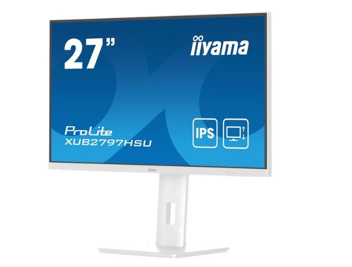 iiyama ProLite XUB2797HSU-W2 Monitor PC 68,6 cm [27] 1920 x 1080 Pixel Full HD LED Bianco (IIYAMA 68.5cm [27] XUB2797HSU-W2 16)