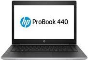 HP ProBook 440 G5 - Core i5 8250U / 1,6 GHz - Win 10 Pro 64-Bit - 8GB RAM - 256GB SSD NVMe - 35,56 cm (14) IPS 1920 x 1080 (Full HD) - UHD Graphics 620 - Wi-Fi, Bluetooth - Natural Silver - kbd: Deutsch (4QW85EA#ABD)