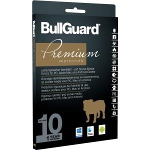 BullGuard Premium Protection - Box-Pack (1 Jahr) - 10 Geräte - Win, Mac, Android (BG1633)