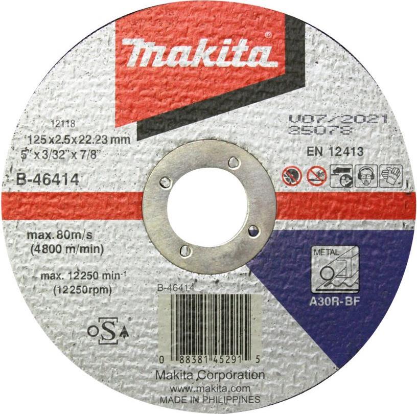 Disco abrasivo Makita B-46414 125x25mm acciaio (B-46414)