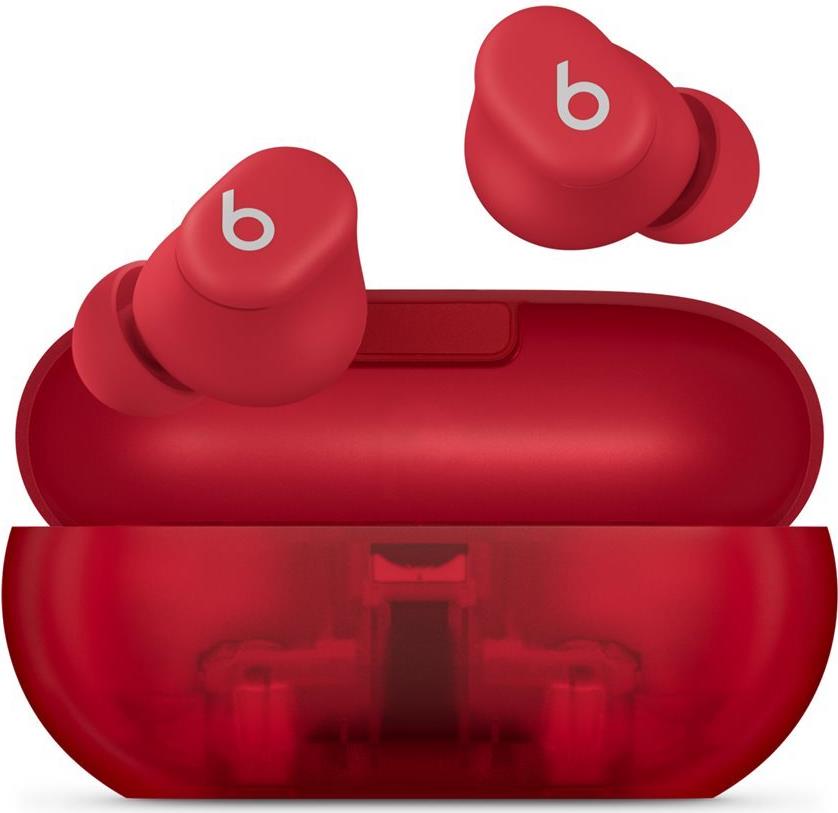 Apple Beats Solo Buds - Auricolari true wireless - Rosso trasparente (BEATS SOLO BUDS - TRUE WIRELESS - EARBUDS - TRANSPARENT R