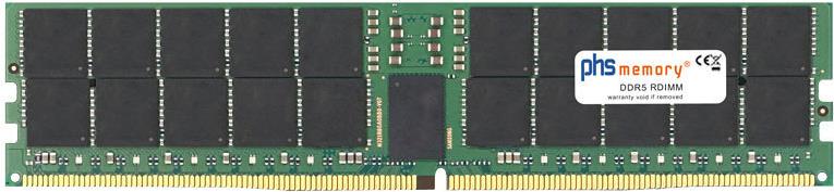 PHS-memory 64GB RAM Speicher kompatibel mit HP ProLiant ML110 Gen11 (G11) DDR5 RDIMM 4800MHz PC5-38400-R (SP527619)