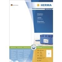 HERMA 4658 etichetta autoadesiva Rettangolo Permanente Bianco 200 pz (HERMA Premium - laminerede etiketter -)