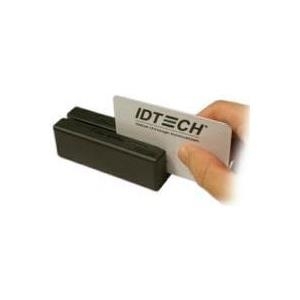 ID TECH MiniMag Duo - Magnetkartenleser (Spuren 1, 2 & 3) - USB - Schwarz (IDMB-354133B)