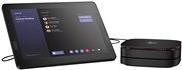 HP Elite Slice for Meeting Rooms G2 for Skype Room Systems - USFF - 1 x Core i5 7500T / 2.7 GHz - RAM 8 GB - SSD 256 GB - NVMe - HD Graphics 630 - GigE - WLAN: 802.11a/b/g/n/ac, Bluetooth 4.2 - Win 10 IOT Enterprise 64-Bit - vPro - Monitor: LCD 31.2