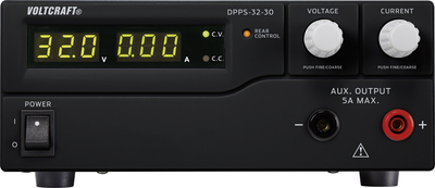 VOLTCRAFT Labornetzgerät, einstellbar DPPS-32-30 1 - 32 V/DC 0 - 30 A 960 W USB programmierbar Anzahl Ausgänge 1 x (DPPS-32-30)