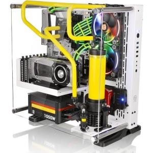 Thermaltake Core P3 - Snow Edition - Midi Tower - ATX - ohne Netzteil (PS/2) - Schwarz, weiß - USB/Audio