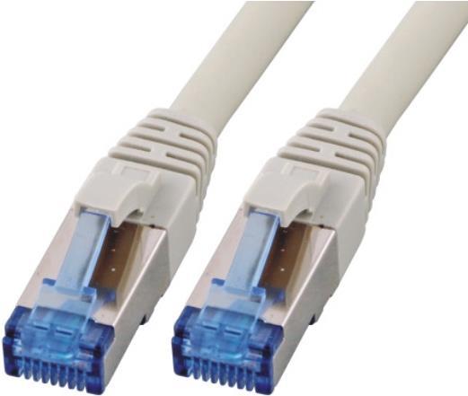 M-Cab 3804 cavo di rete Grigio 2 m Cat6a S/FTP [S-STP] (CAT6A SFTP FLEX LSZH 2M GREY - 10GBIT RAW PATCH CABLE)