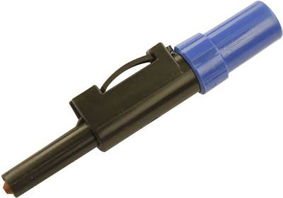 SKS Hirschmann SLS 20 B Laborstecker Stecker, gerade Stift-Ø: 4 mm Blau 1 St. (931825102)