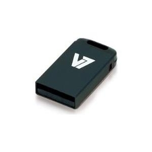 V7 VU28GCR-BLK-2E - USB-Flash-Laufwerk - 8GB - USB2.0 - Schwarz (VU28GCR-BLK-2E)
