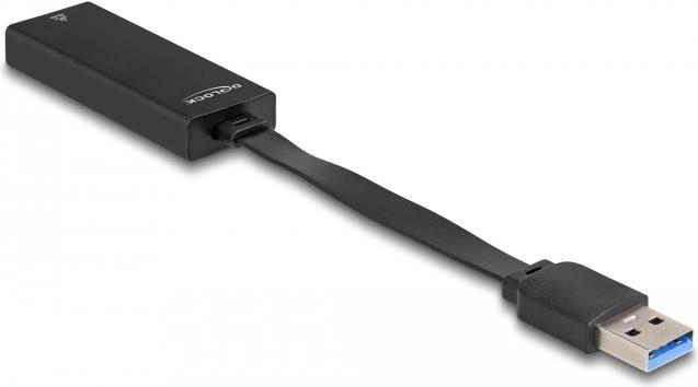 Delock Adattatore USB di tipo A per Gigabit LAN slim