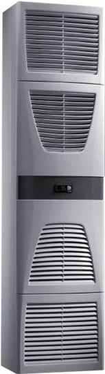 Rittal SK TopTherm Blue e 2.00 - 4.00 kW - Rack-Kühleinheit - Wand montierbar - Wechselstrom 400 V - RAL 7035