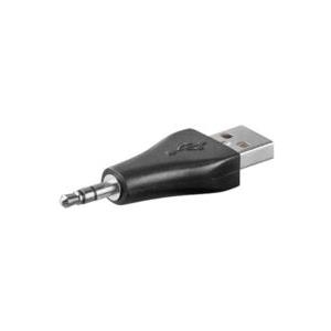 Microconnect USB/3.5mm USB 3.5mm Schwarz - Metallisch (USBA/3,5MMA)