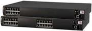 Microsemi PD-9606G - Power Injector (Rack - einbaufähig) - AC 100-240/ DC 57 V - 1000 Watt - Ethernet - Ausgangsanschlüsse: 6 - 1U - Europa